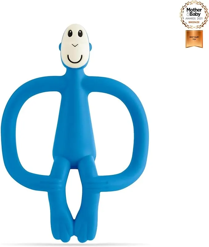 Matchstick Monkey Teething Toy - Blue