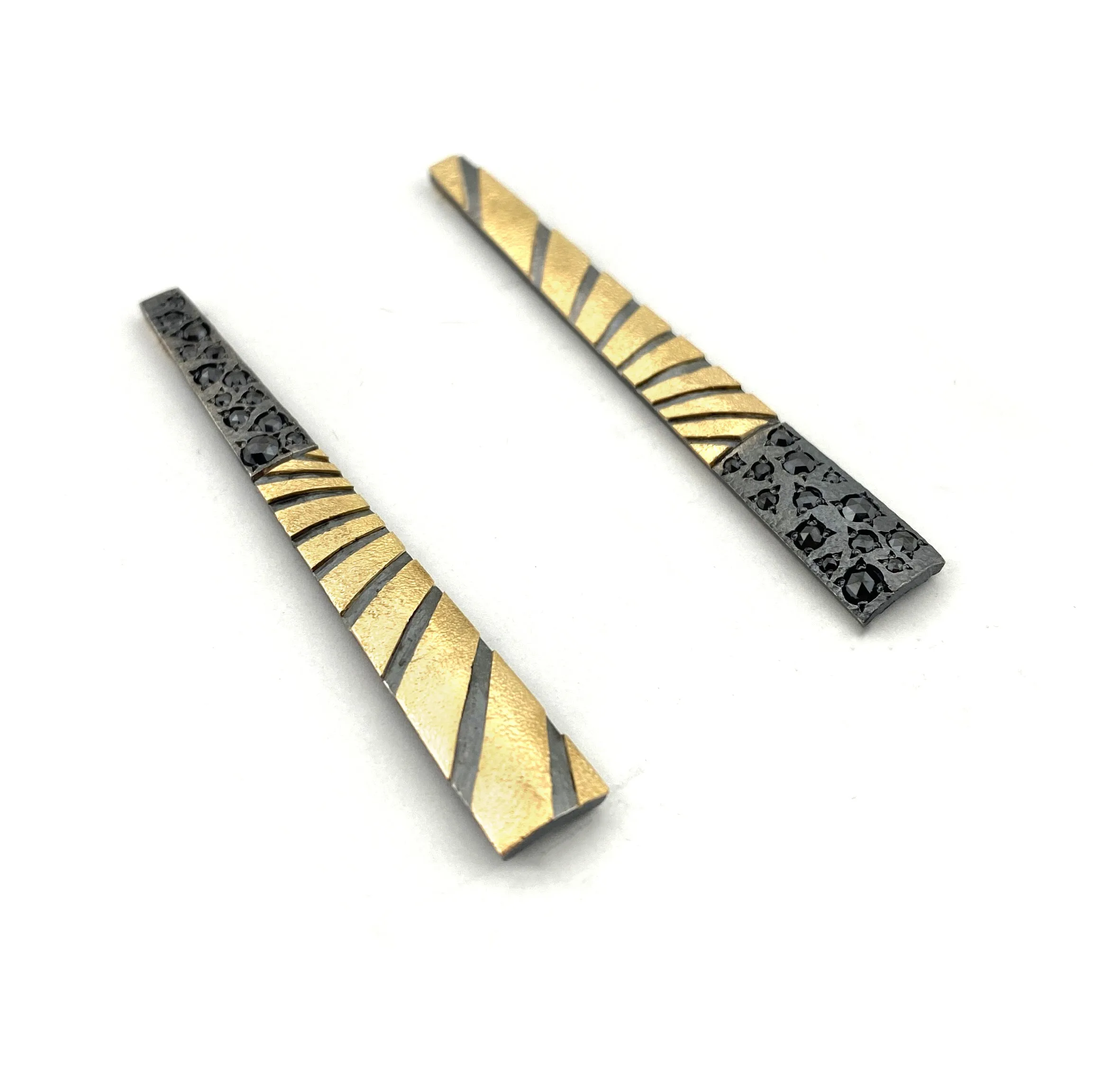 Matchstick Stripe Earrings