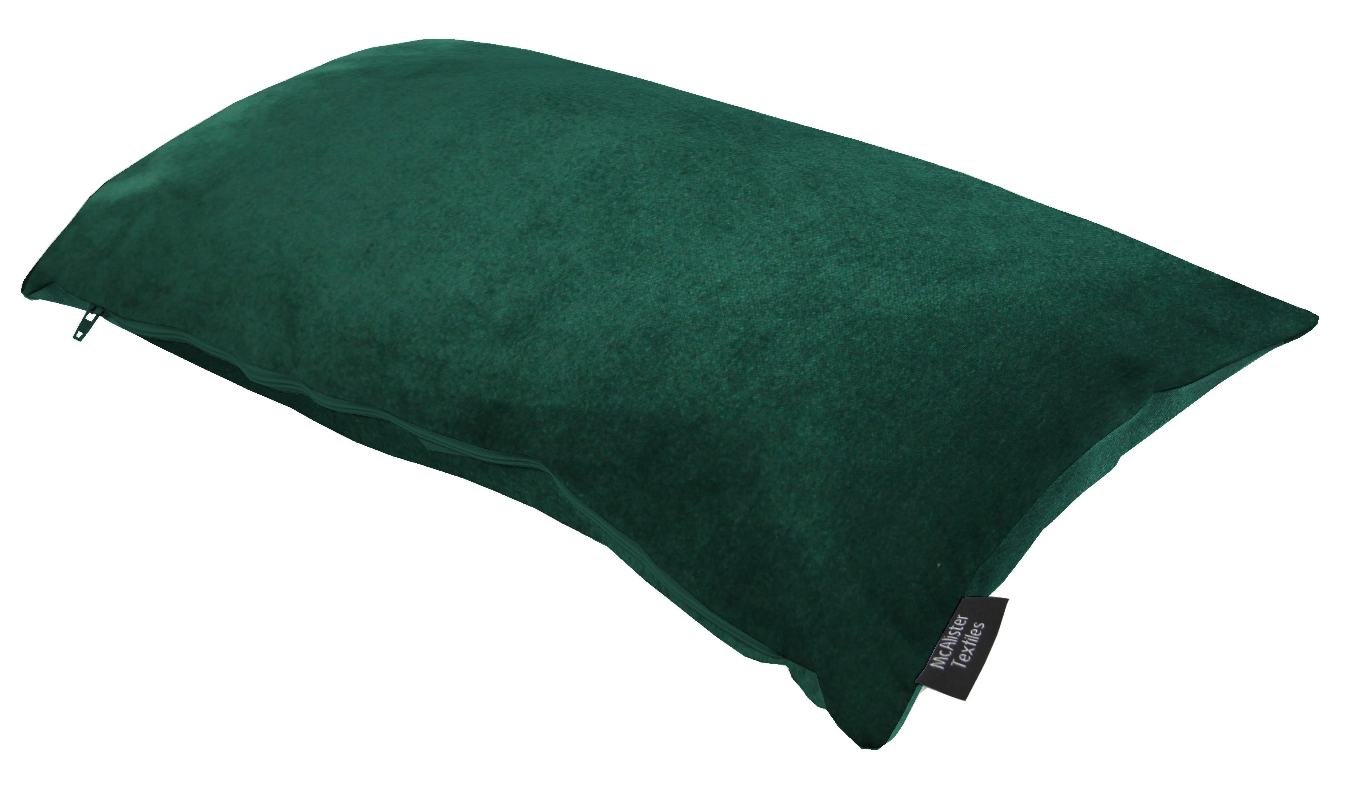 Matt Emerald Velvet Modern Look Plain Cushion