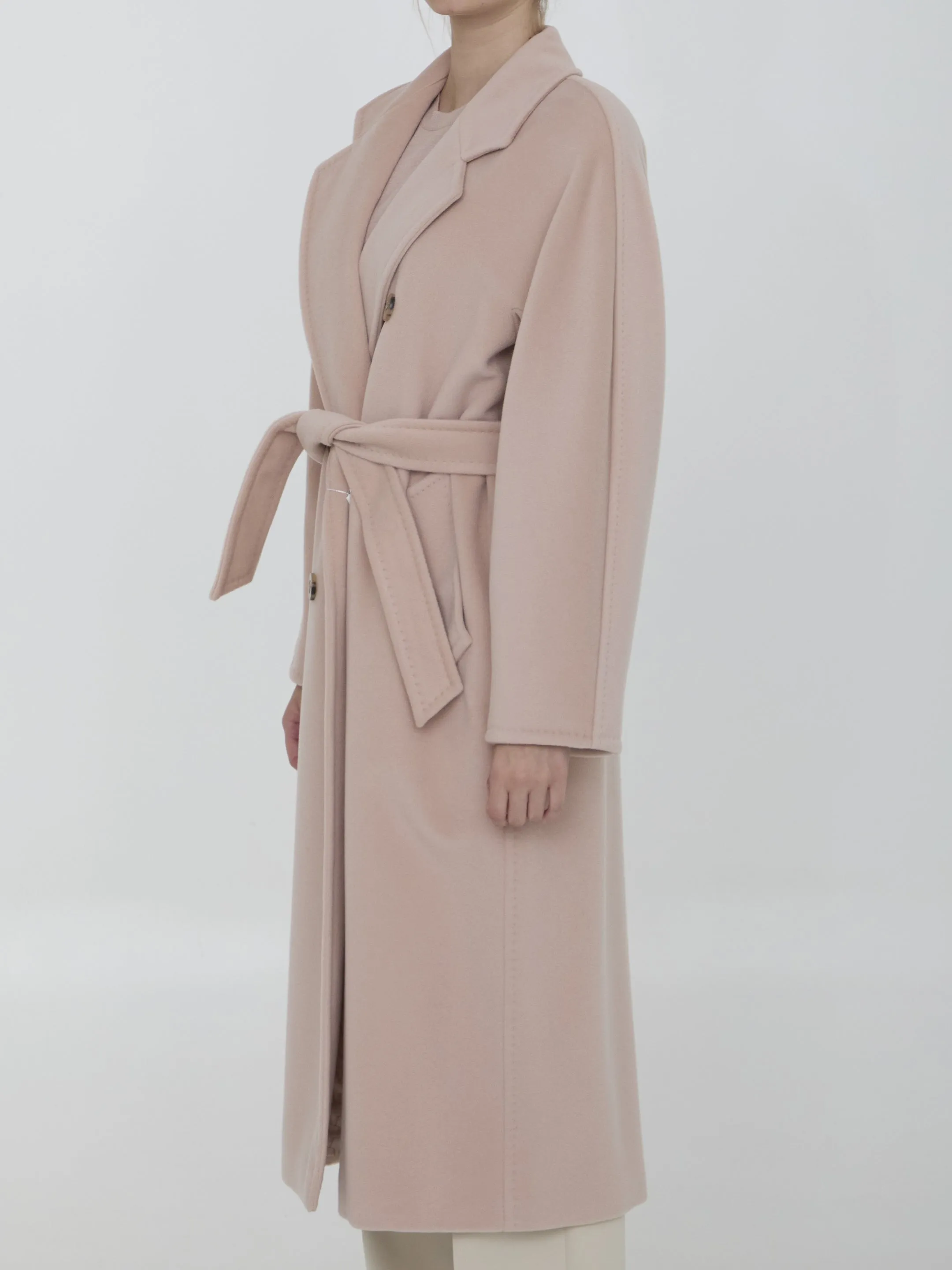 Max Mara Madame 101801 Icon Coat in Ecru