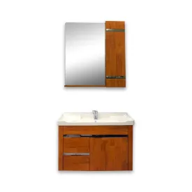 Maxfato Bath Cabinet Wood C: 800 x 470 x 550 M: 750 x 600 x 140mm