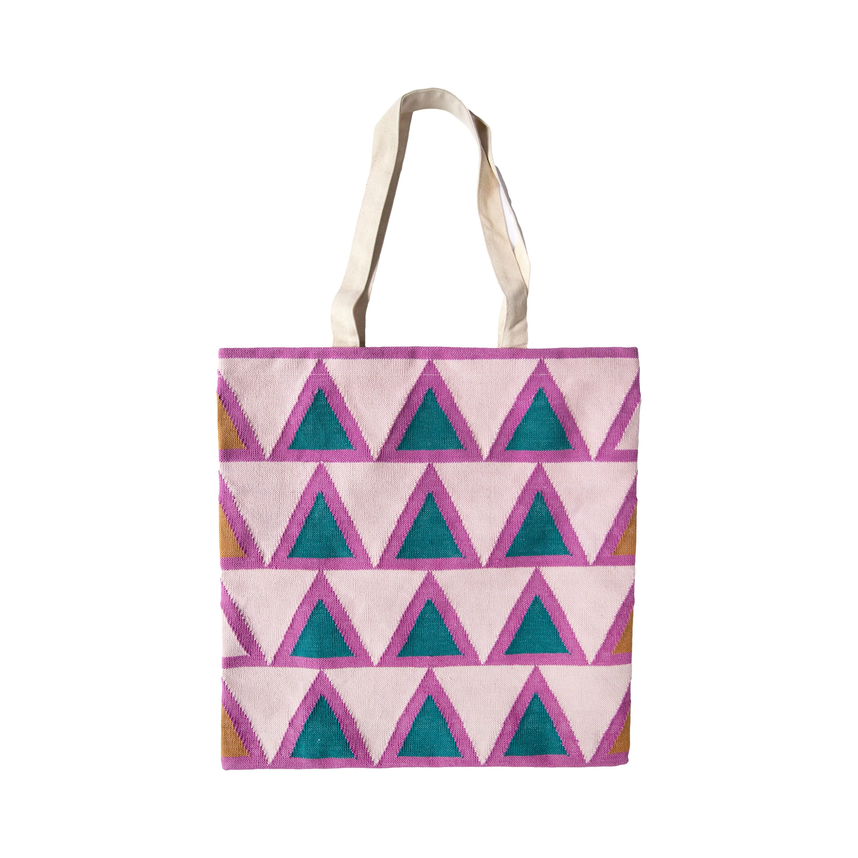 MAYA LIGHT PINK TOTE BAG