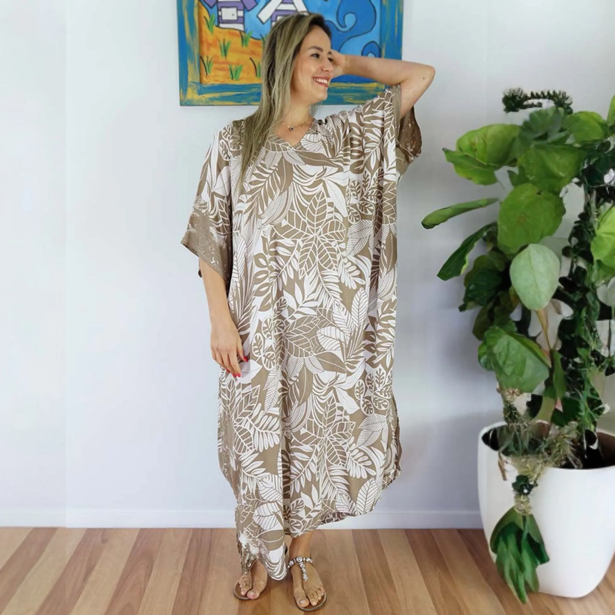 Maya Rayon Kaftan  AU 14-26