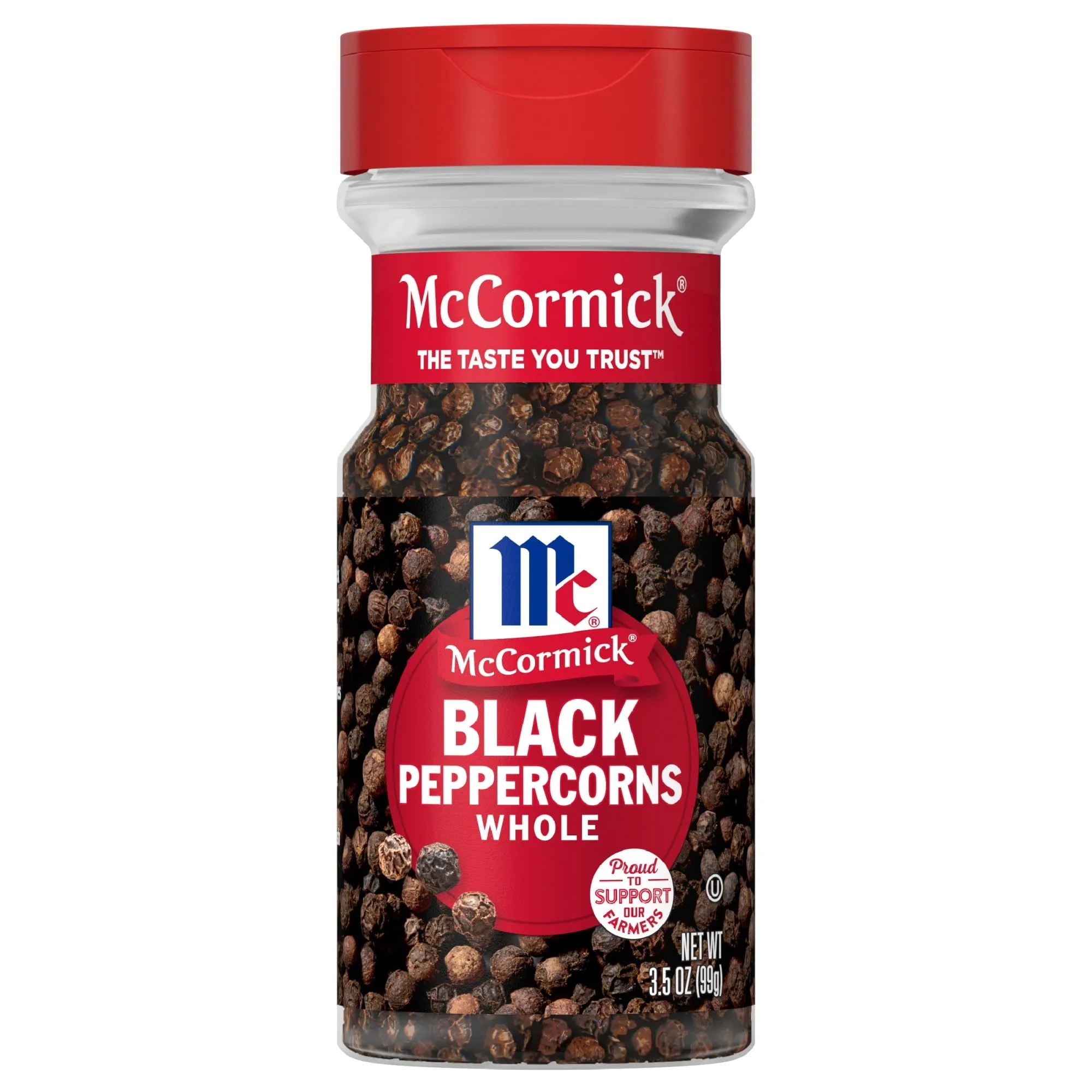 McCormick Black Pepper - Whole, 3.5 oz Pepper & Peppercorns