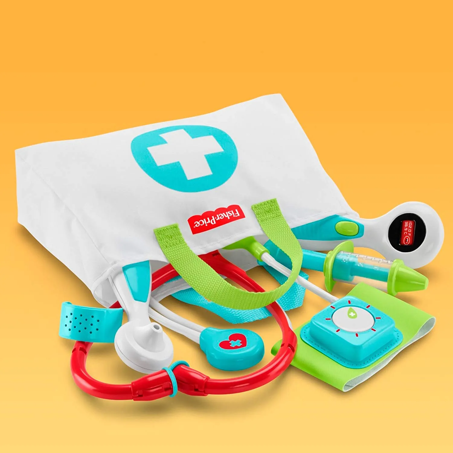 Medical Kit with Doctor Health Bag Playset