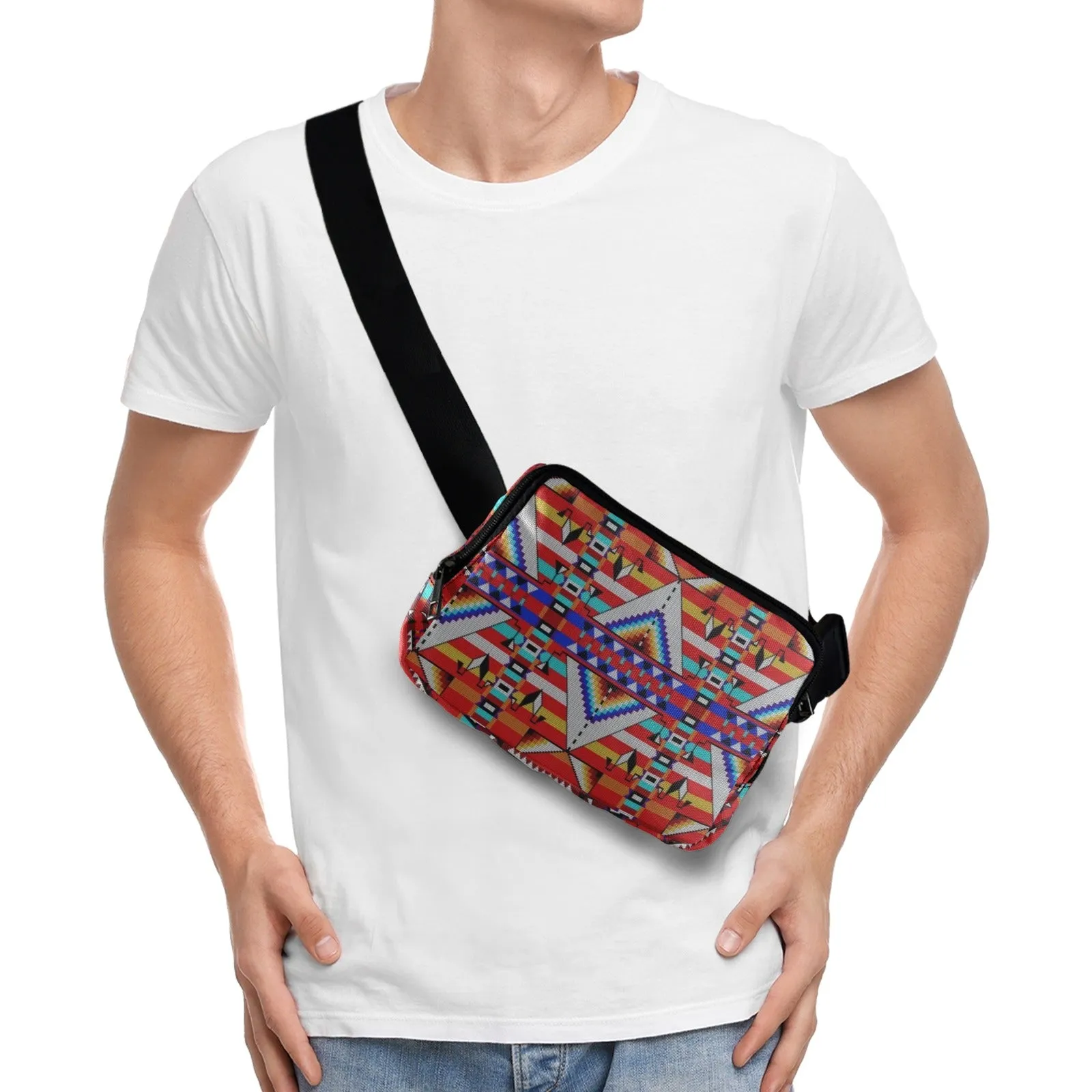 Medicine Blessing Red Belt Bag