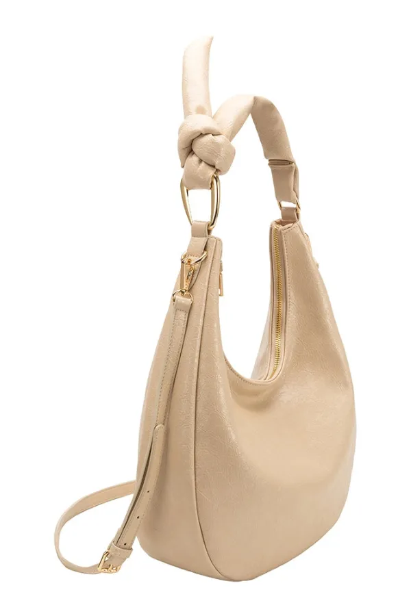 Melie Bianco - Lilie Shoulder Bag - Beige