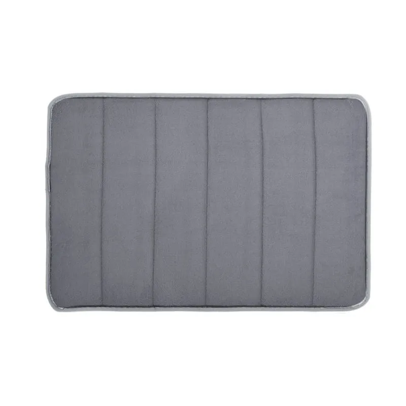 Memory Foam Bath Mat - Soft & Absorbent Bathroom Rugs Non Slip Large Bath Rug Runner Thick, Machine Wash, Easier to Dry for Kitchen Bathroom Floors