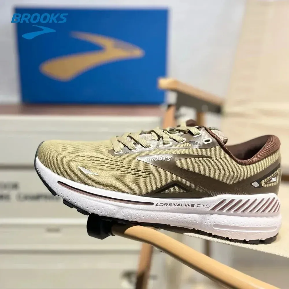 Men Adrenaline GTS 23 BROOKS Running Shoes Non Slip Wear-resistant Breathable Low Cut Casual Running Shoes For Men And Women