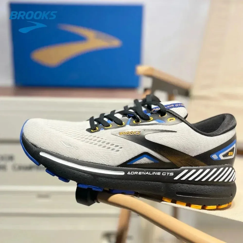 Men Adrenaline GTS 23 BROOKS Running Shoes Non Slip Wear-resistant Breathable Low Cut Casual Running Shoes For Men And Women