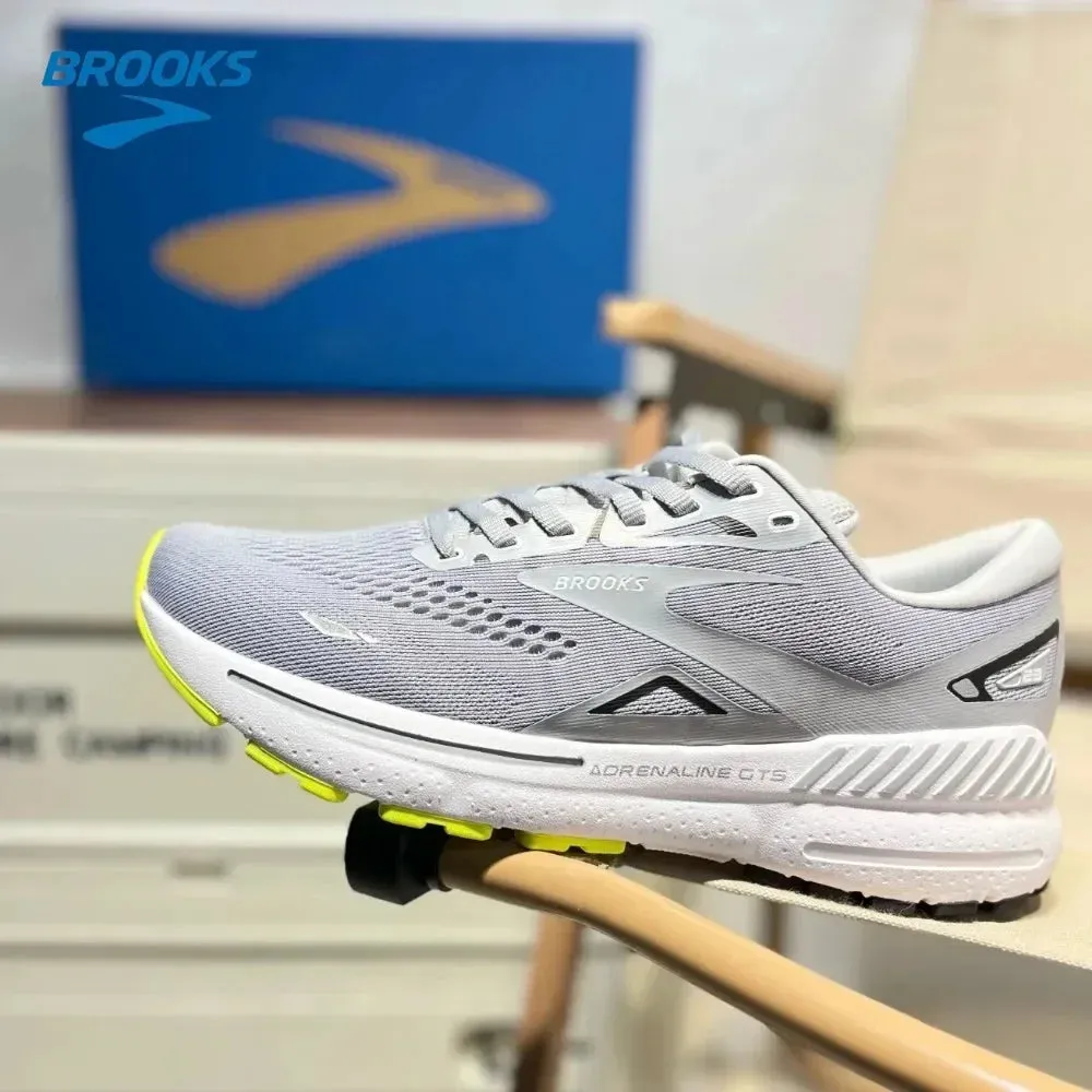 Men Adrenaline GTS 23 BROOKS Running Shoes Non Slip Wear-resistant Breathable Low Cut Casual Running Shoes For Men And Women