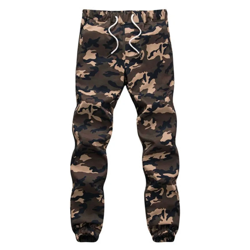 Men Cotton Military  Loose Comfortable Cargo Pants