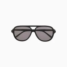 Men's Alexander McQueen Tinted Pilot Frame Sunglasses