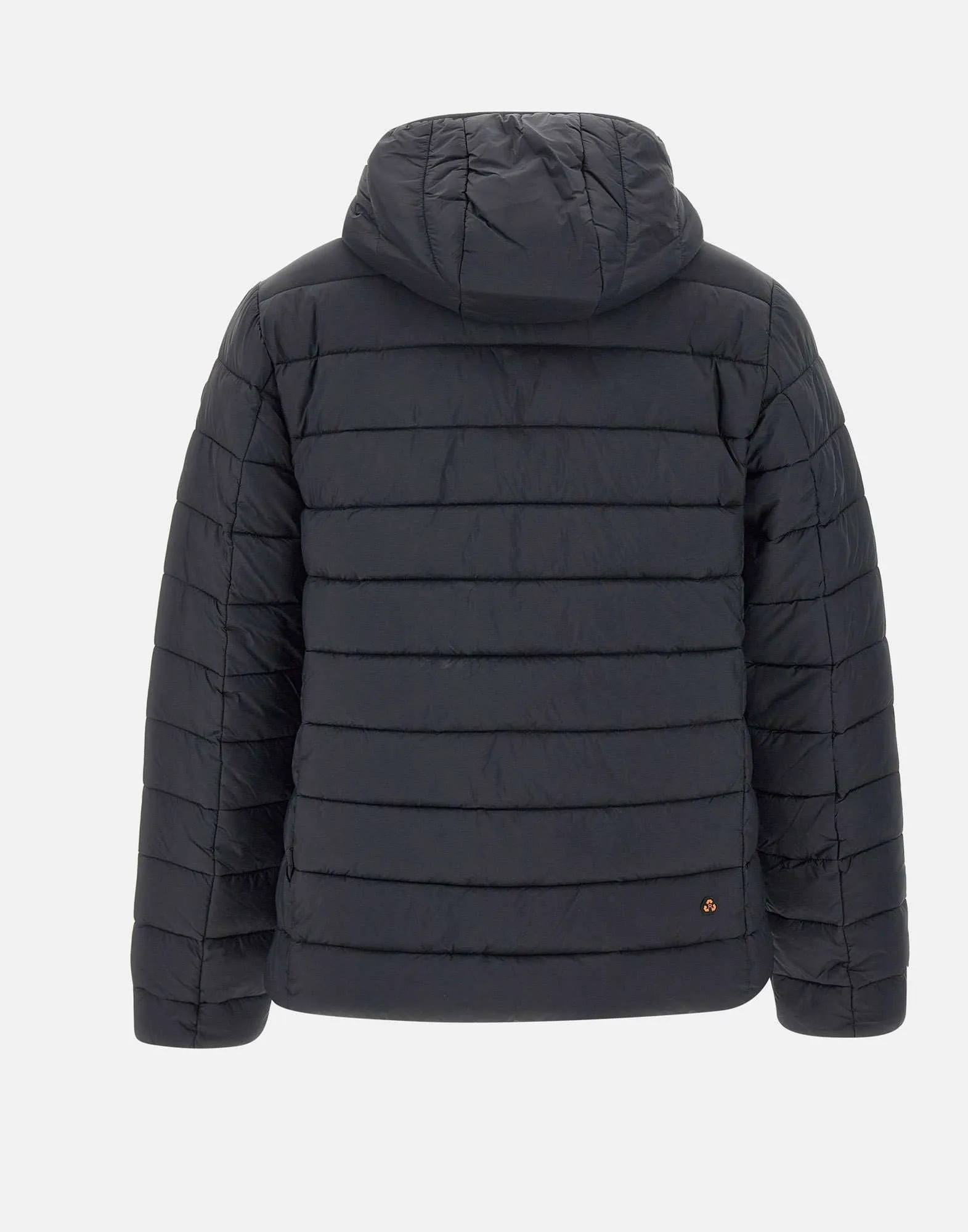 Men's Black Hooded Down Jacket