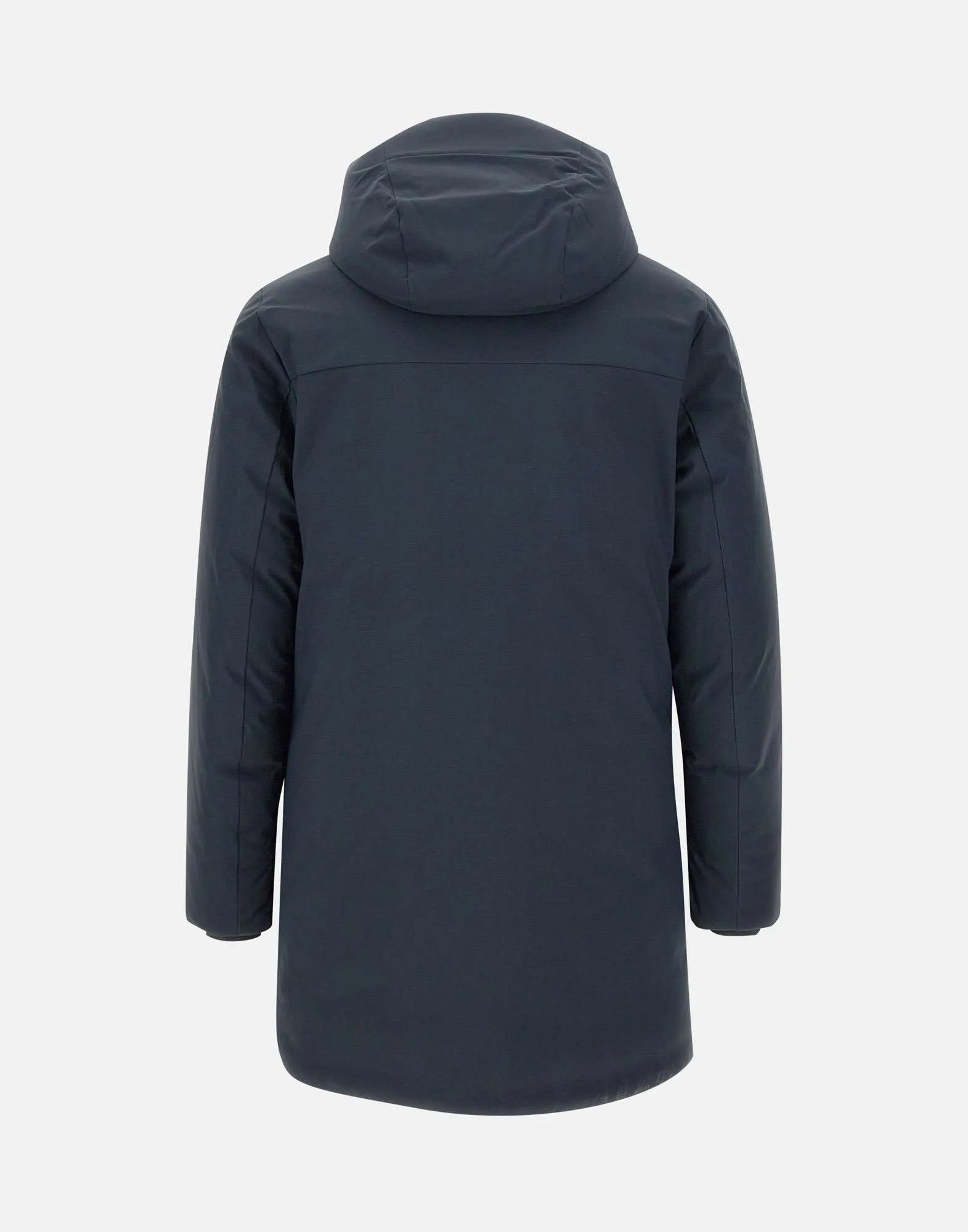 Men's Blue Parka with Hood