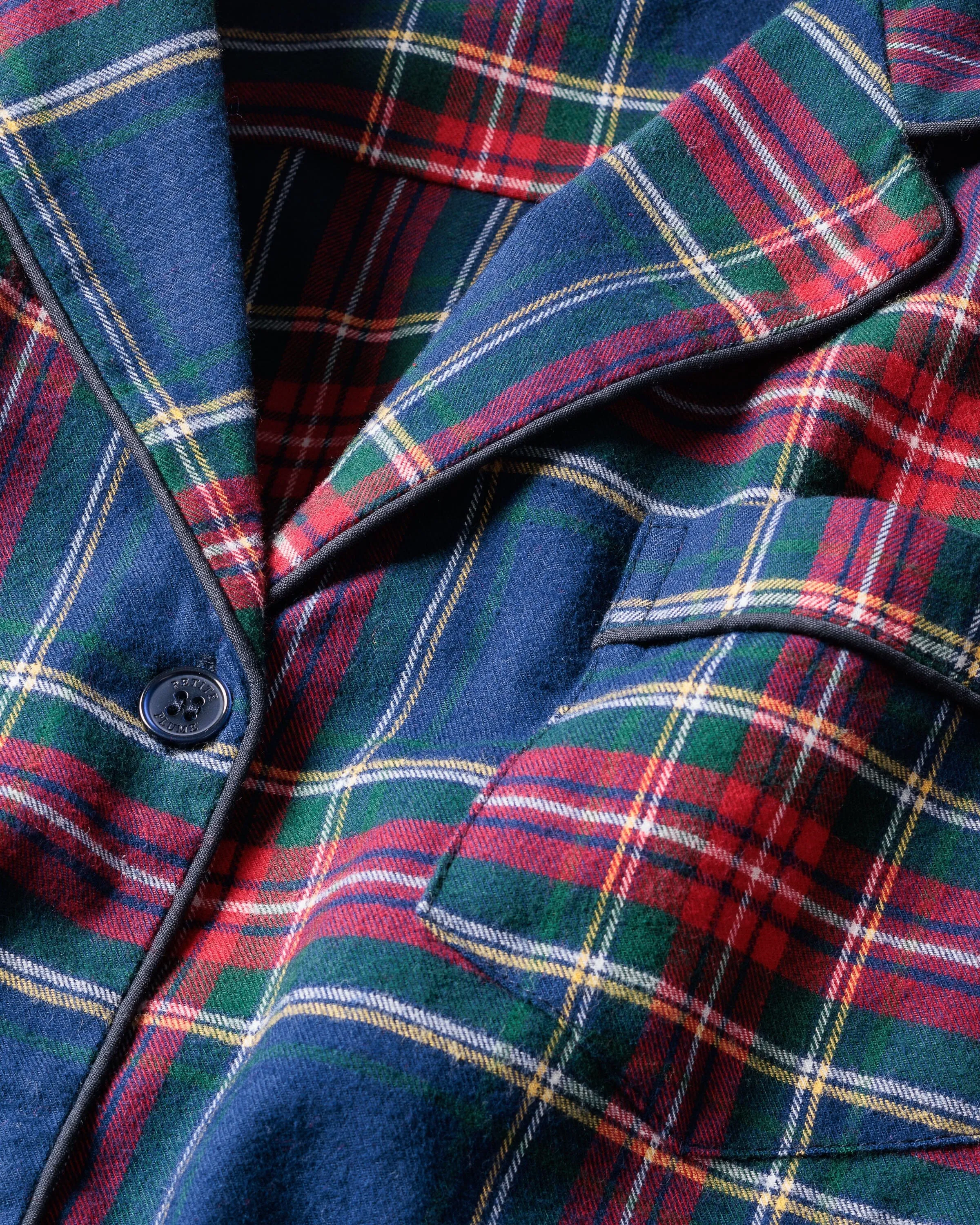 Men's Brushed Cotton Pajama Set | Windsor Tartan