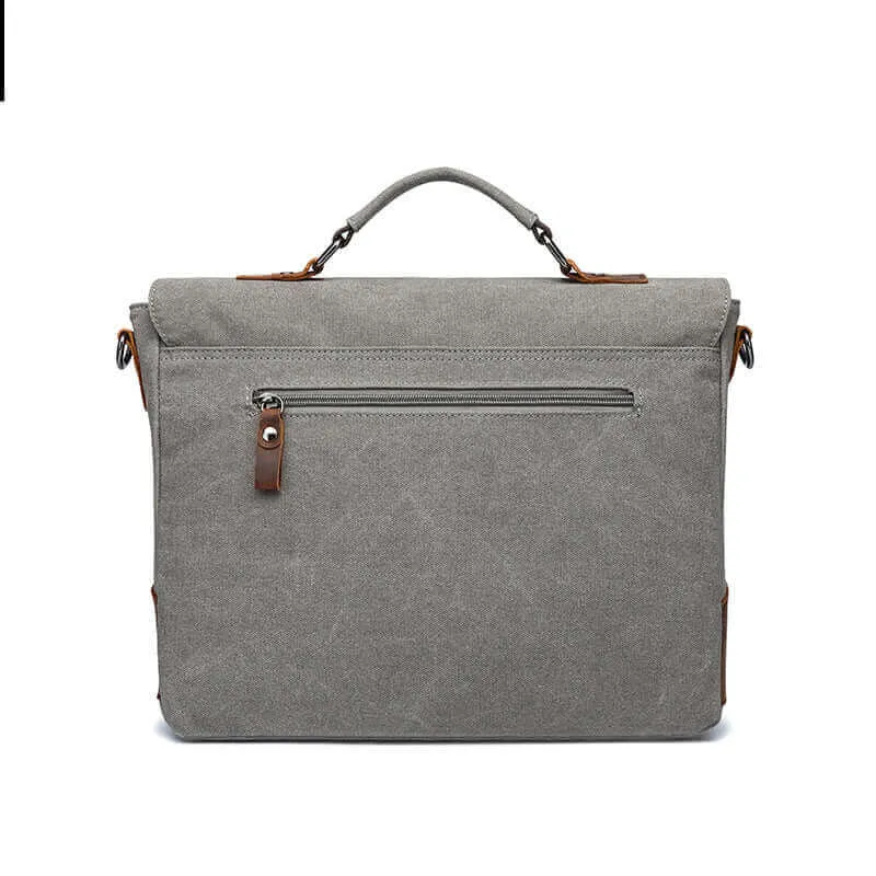 Men's Canvas Laptop Messenger Bag - Fits 13" Laptop