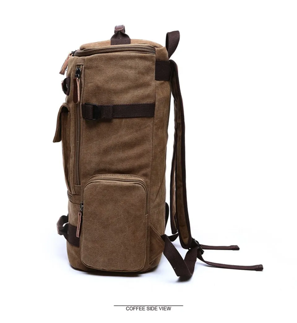 Men's Classic Canvas Travel Backpack