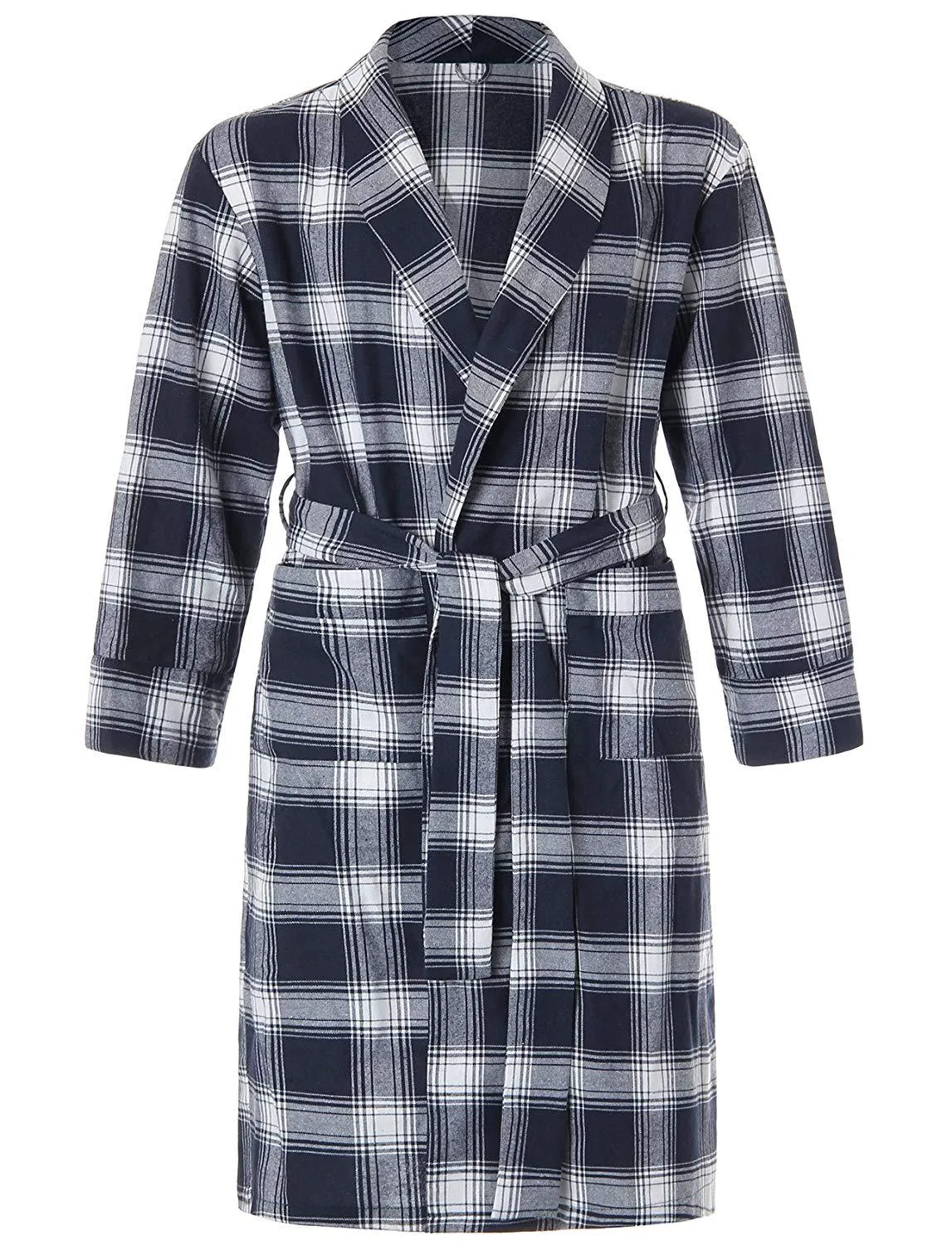 Men's Cotton Flannel Robe