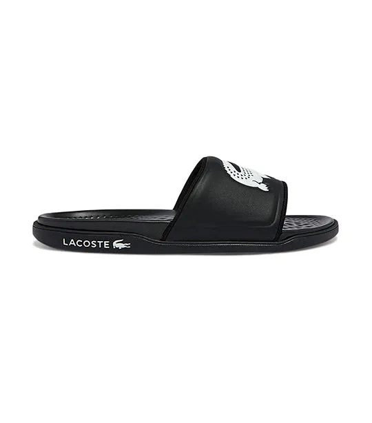 Men's Croco Dualiste Slides Black/White