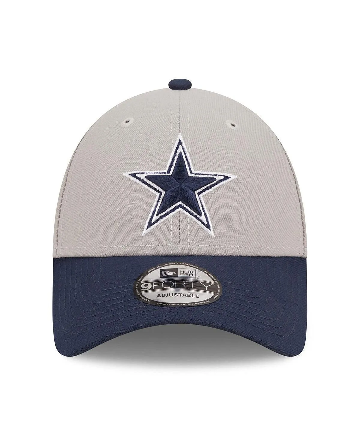 Men's Dallas Cowboys The League 2Tone 9FORTY New Era Adjustable Gray/Navy Cap