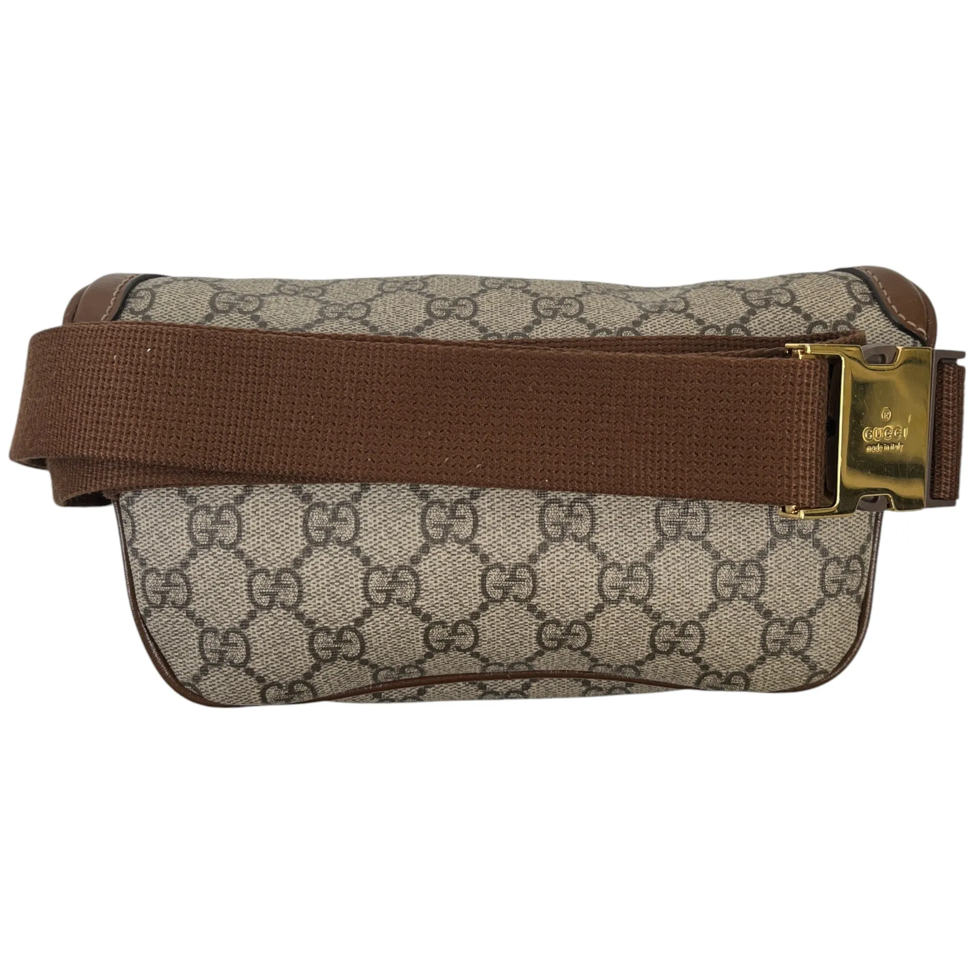 Men's Gg Supreme Belt Bag Brown