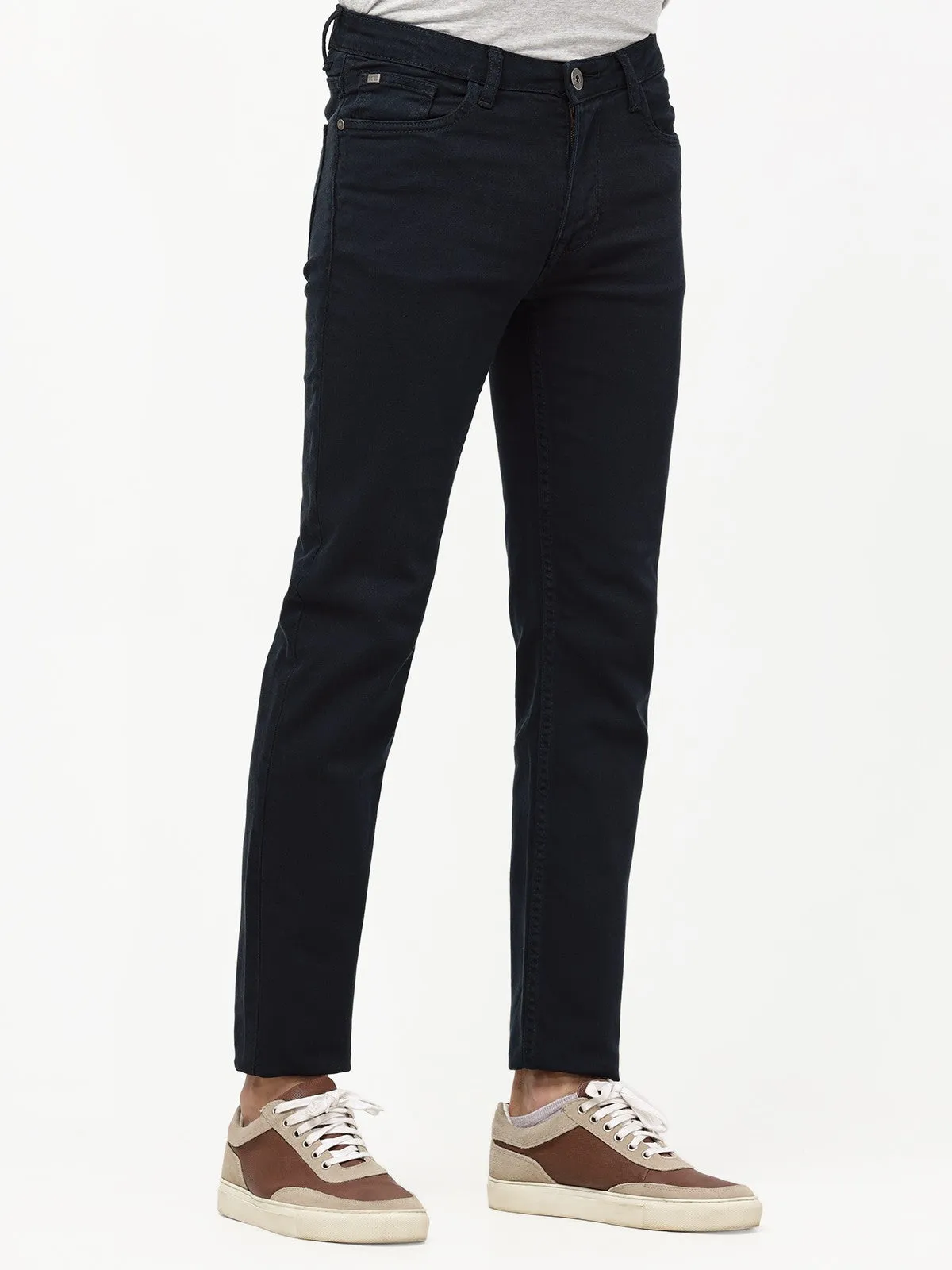 Men's Navy Jeans - EMBPD23-001