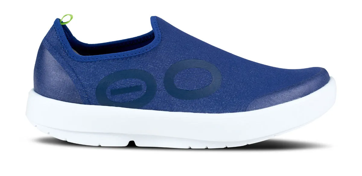 Men's OOmg eeZee Low Shoe - White Navy