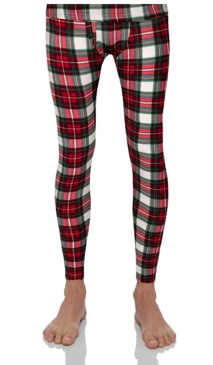 Men's Plaid Series Thermal Bottoms