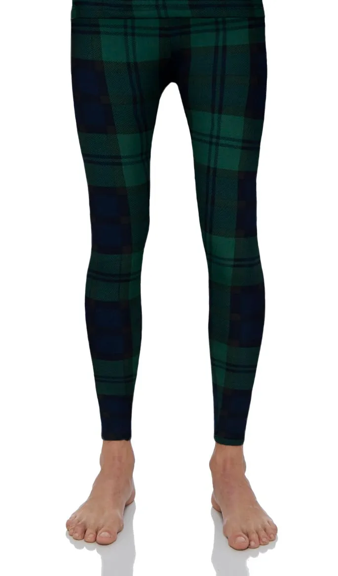 Men's Plaid Series Thermal Bottoms