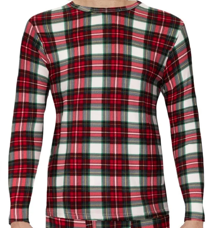 Men's Plaid Series Thermal Top