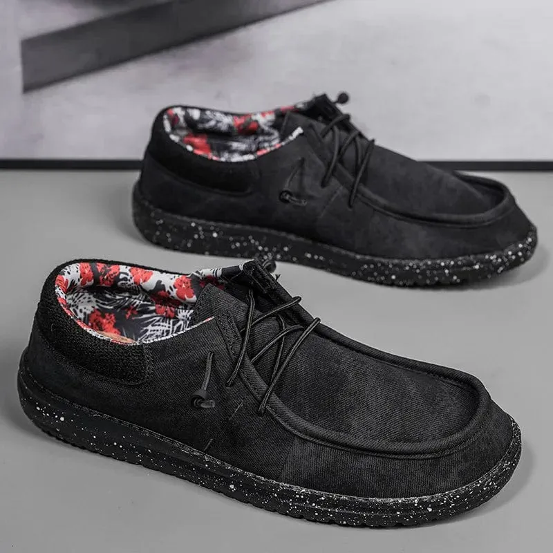 Men's Plus Size Summer Casual Canvas Shoes | Trendy Luxury Dude Shoes