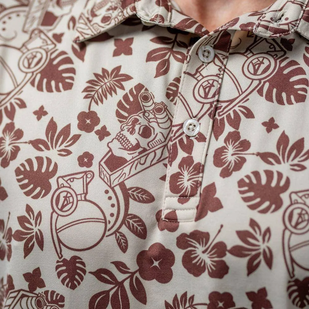 Men's Polo - Tropical Death