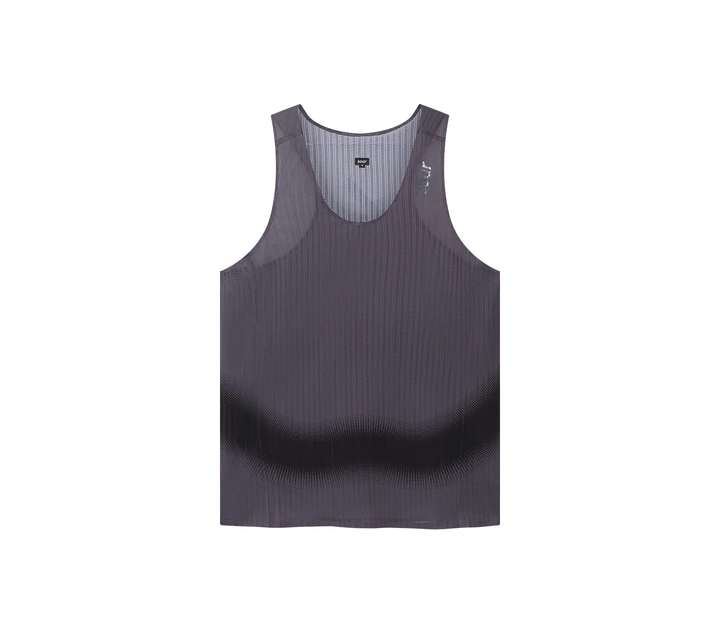 Men's Race Vest | Black/Silver Fade