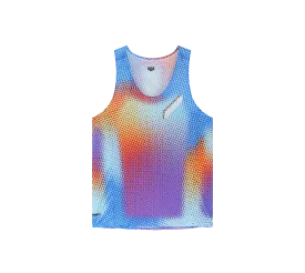 Men's Race Vest | Rainbow Dot