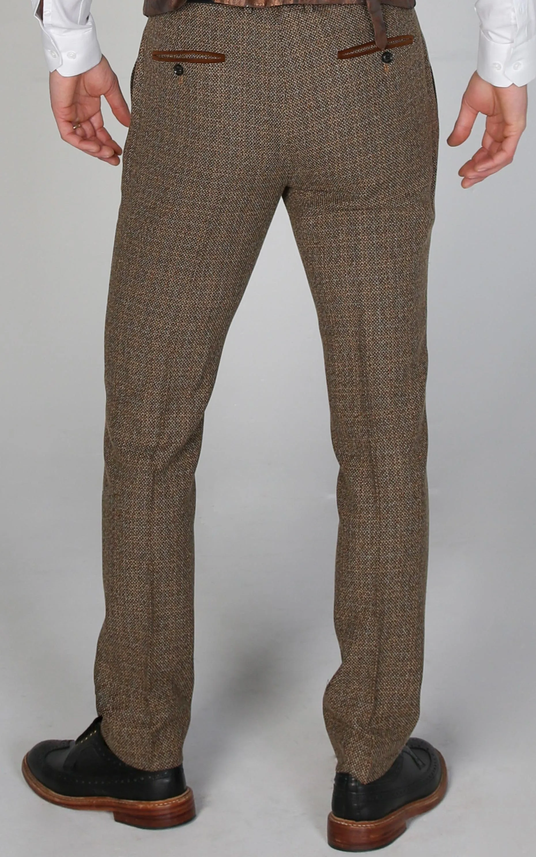 Men's Ralph Brown Trousers