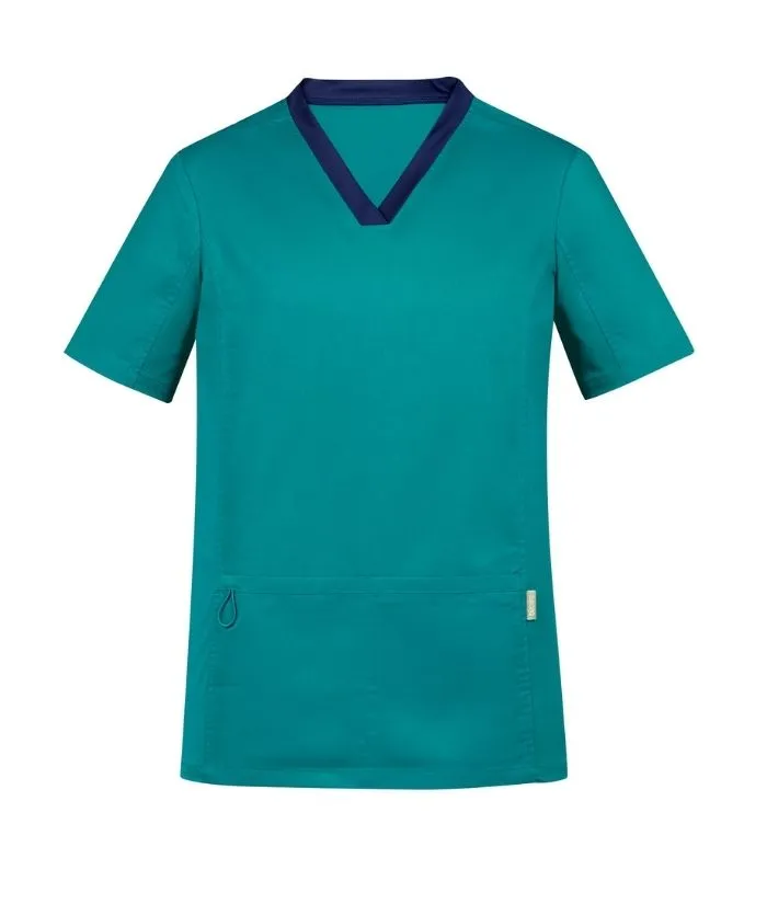 Mens Riley V-Neck Scrub Top