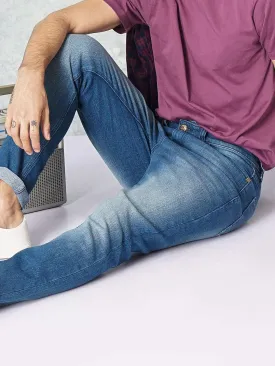 Men's Solid Slim Fit Jeans