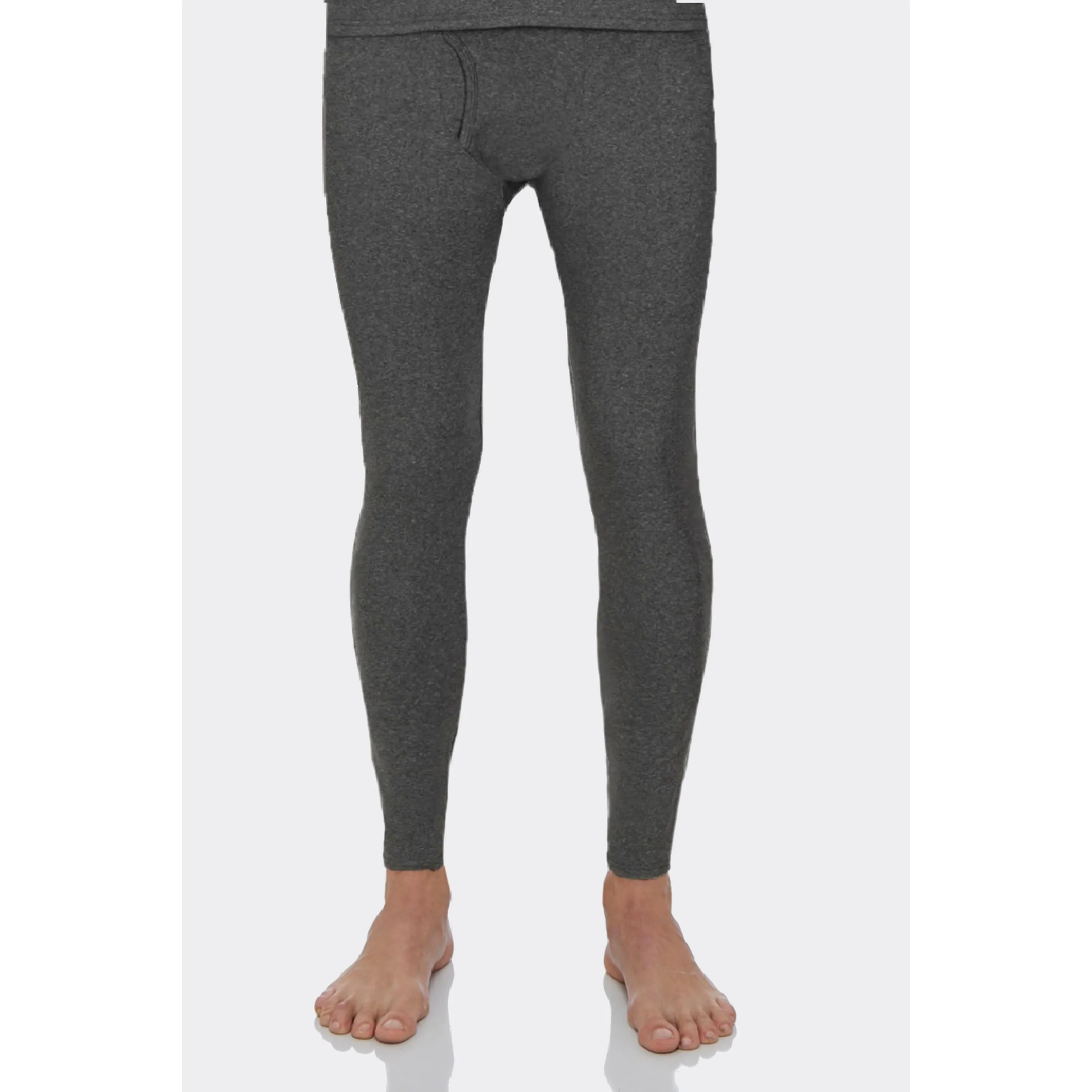 Men's Solid Thermal Bottoms