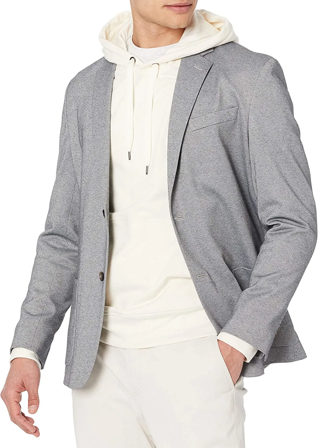 Men's Unlined Knit Sport Coat