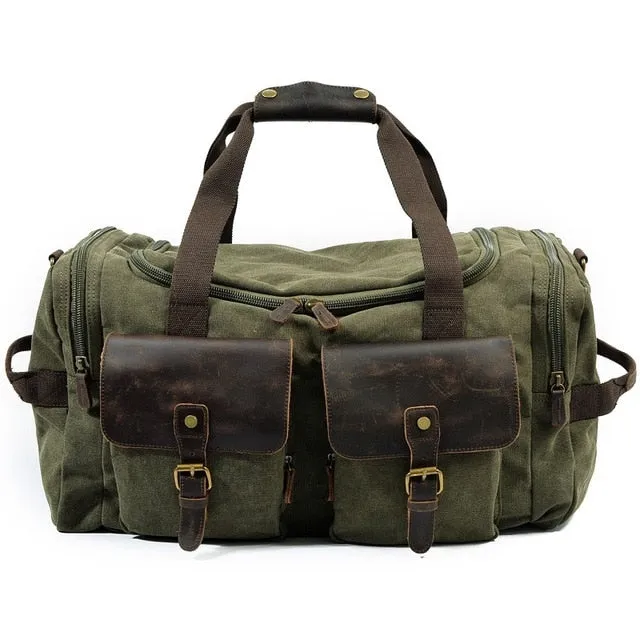 Men's Vintage Explorer Duffel Bag