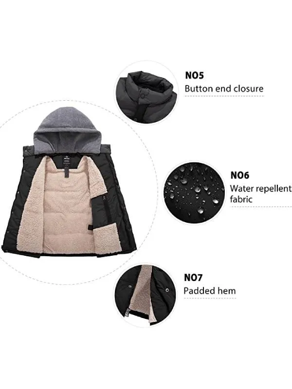 Men's Winter Puffer Vest Quilted Padded Winter Sleeveless Jacket