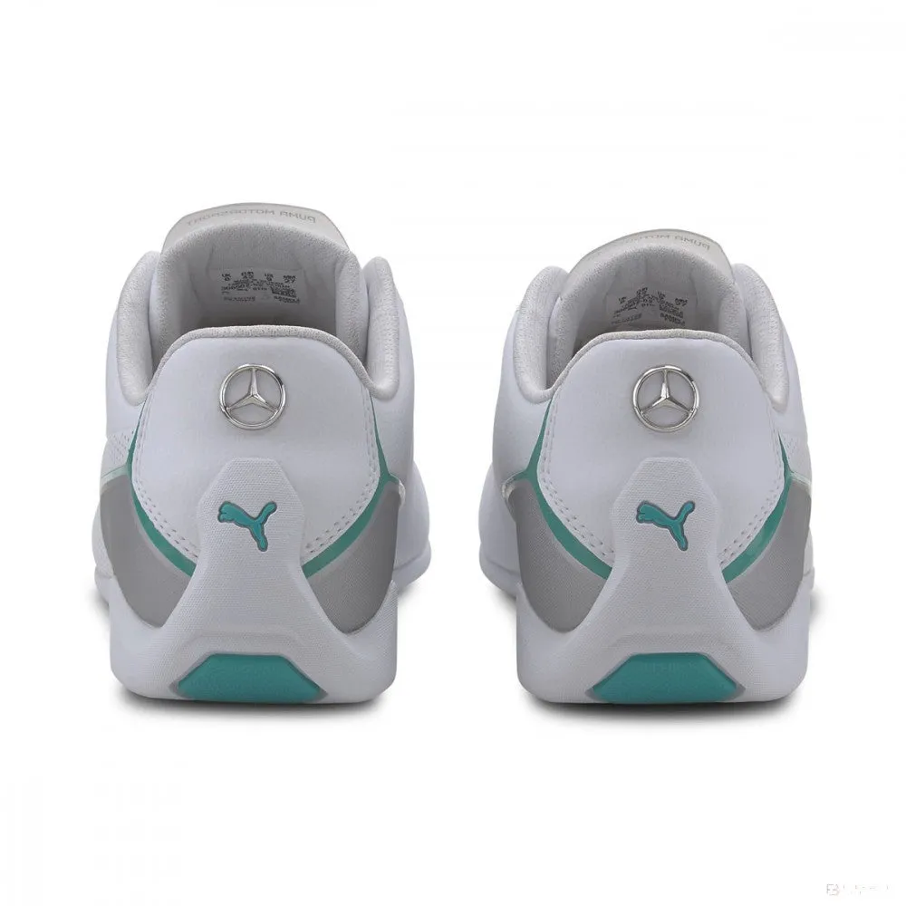 Mercedes Kids Shoes, Puma Drift Cat 8, White, 2021