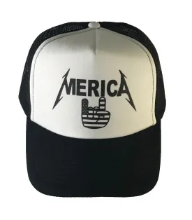 MERICA HAND TRUCKER HAT