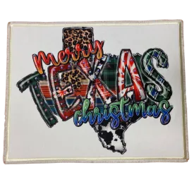 Merry Texas Christmas Patch