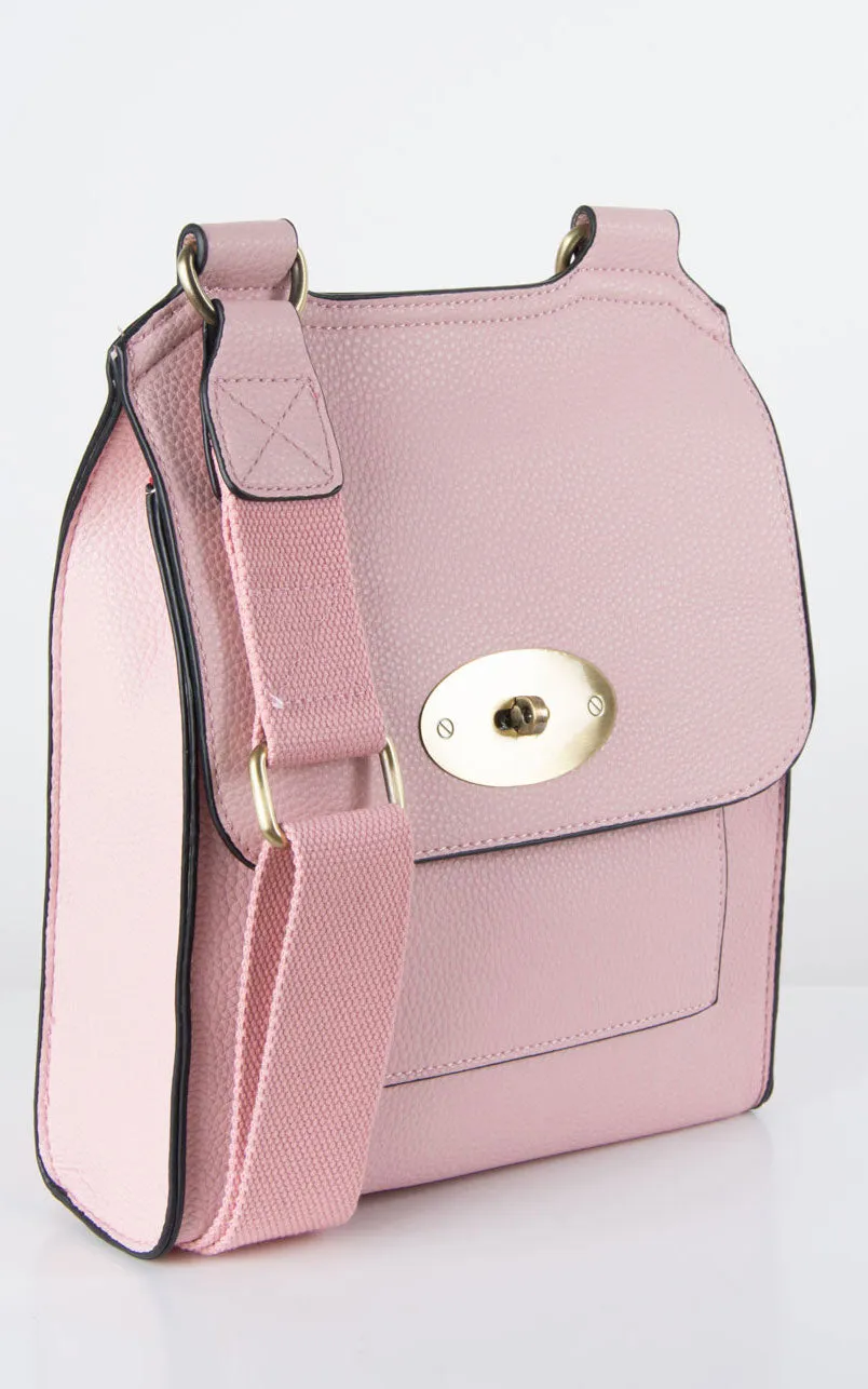 Messenger Bag | Pale Pink