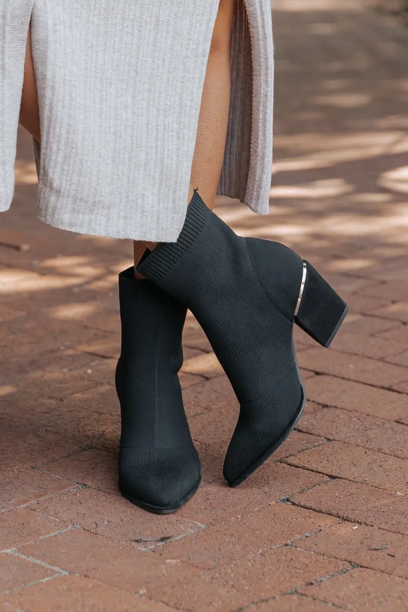 MIA Draxton Black Heeled Bootie - FINAL SALE