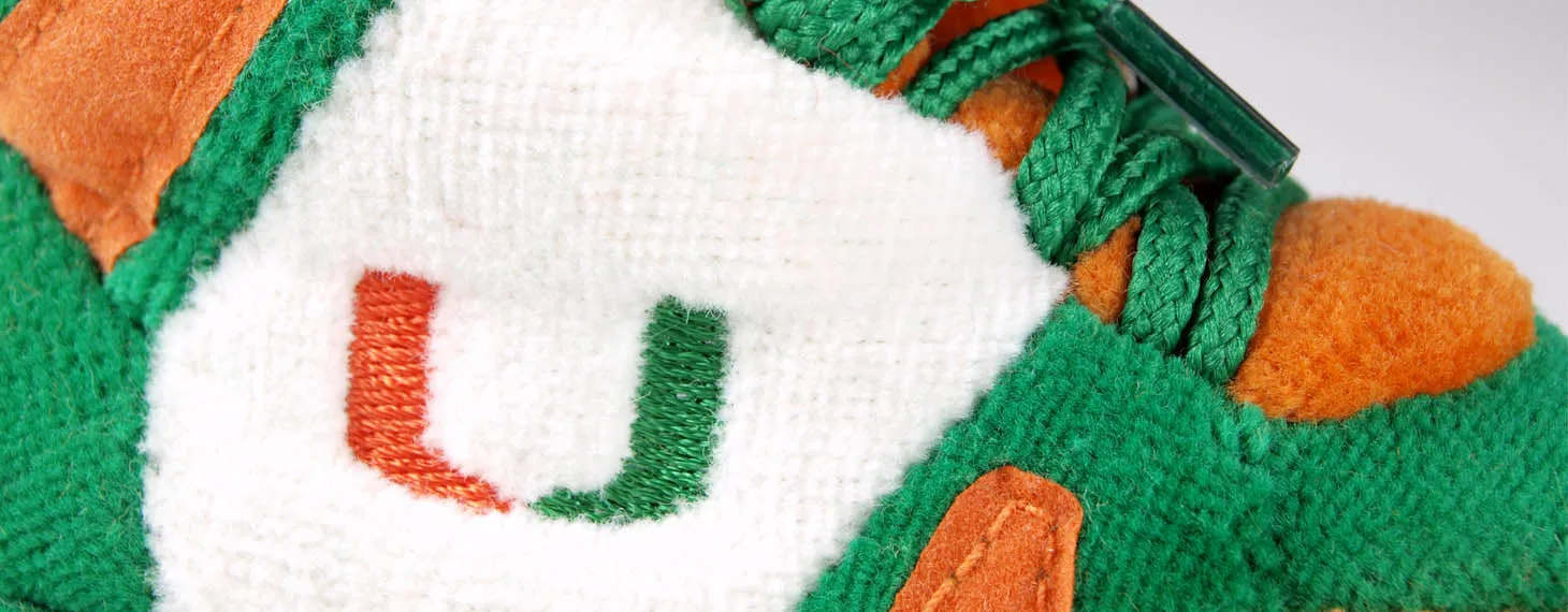 Miami Hurricanes Baby Slippers