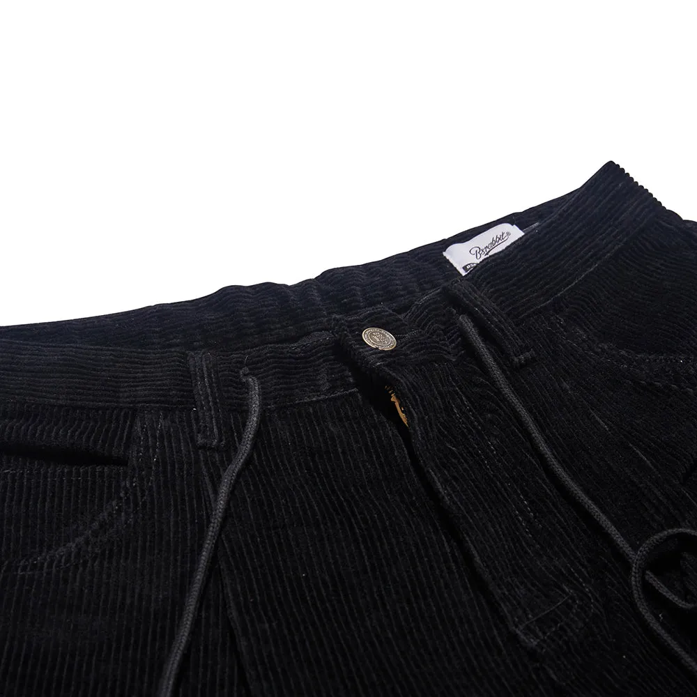 MID90 BAGGY CORDUROY PANTS BLACK