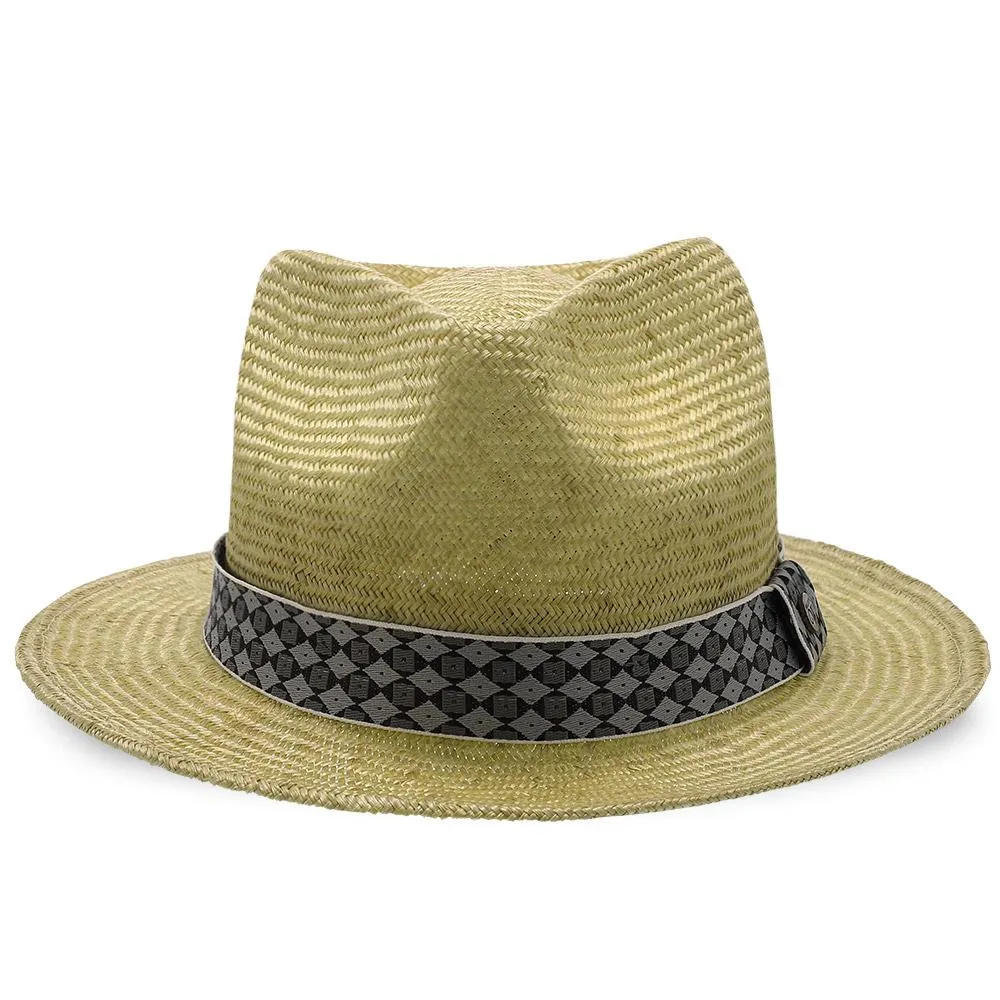 Midnight Luxe - Walrus Hats Natural Sisal Straw Fedora Childs Hat